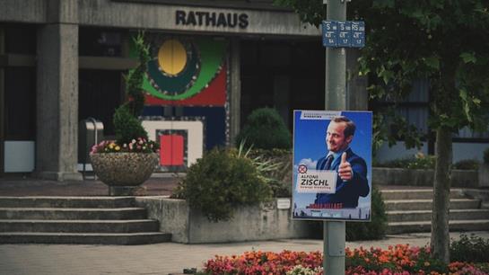 Zischls Wahlplakat